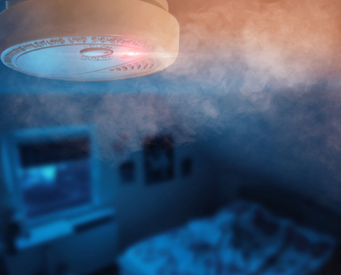 Rauchmelder in der Küche